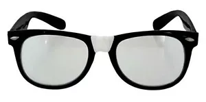 1980s Nerds Movie Character Halloween Costume Comic Cosplay Glasses Accessory - Picture 1 of 12