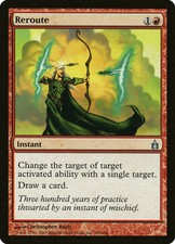 x3 Reroute - Ravnica City of Guilds - MTG - NM