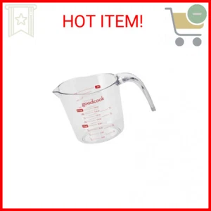 BRADSHAW INTERNATIONAL 19864 2Cup Plastic Measuring Cup - Picture 1 of 2
