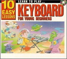 10 Easy Lessons Learn to Play Keyboard Young Beginners CD Booklet & Poster
