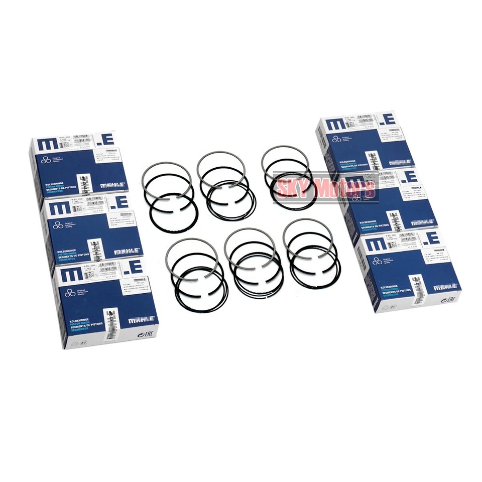 Juego de 6 anillos de pistón para BMW 323i 328i 528i Z3 E36 E46 E39 Land Rover M50B25 2,8 L Foto 1 de 4