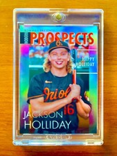Jackson Holliday RARE ROOKIE REFRACTOR BOWMAN CHROME INVESTMENT CARD SSP MINT