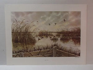 "Hunters Veiw" By Kenneth Harris Signed Print - Picture 1 of 1