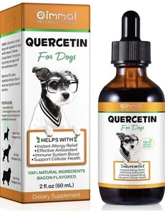 Quercetin with Vitamin C for Dogs Quercetin for Dogs Allergies Quercetin Dogs - Picture 1 of 6