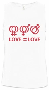 Love Love Men Tank Top Men Tank Top Fun Schwul homosexual Gays Free Love Is - Picture 1 of 1