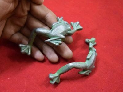 Frog Shape Drawer Knob Aluminum Interior Window Knobs Vanity Box Knobs Gk 595 - Image 1 of 4