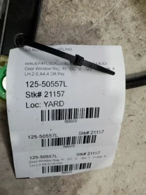 Regulador de ventana delantera izquierda conductor Audi A4 2012-2016, Audi A4 Audi, n.º de parte: 8K0-839-461-C Foto 1 de 4