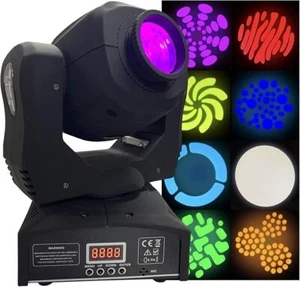 Led Moving Head stage Spot-Bright, Lightweight, 80Watts with 8 colors and gobo's - Picture 1 of 2