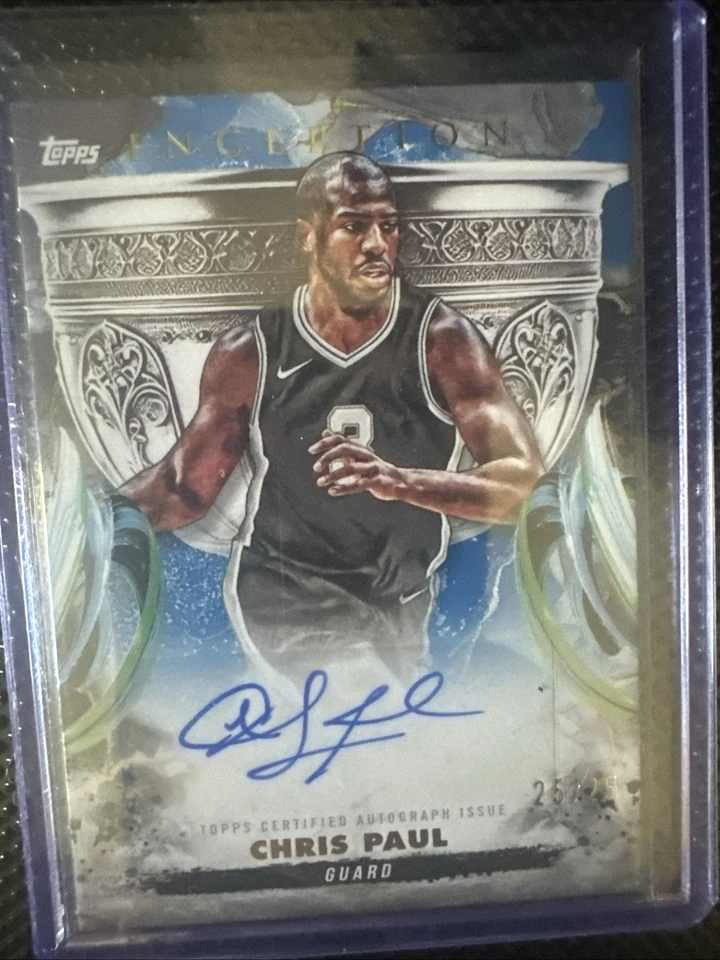 2024-25 Topps Inception Chris Paul GCS-CP Grial Persiguiendo Azul Automático/25 Foto 1 de 1