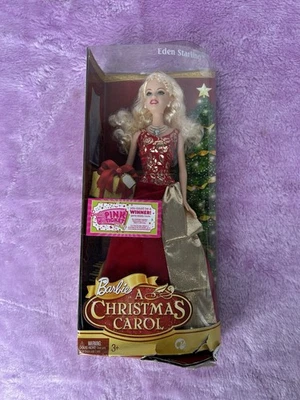 Barbie in A Christmas Carol as Eden Starling Doll 2008 Mattel P8734 Nuevo en caja Nuevo Foto 1 de 4