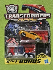 Transformers RPMs OPTIMUS PRIME & BUMBLEBEE Autobot Series #1 2009 - New!!! - Picture 1 of 6