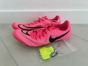 NEW Nike Zoom Ja Fly 4 Hyper Pink Black Track Shoes DR2741-600 Men's Size 9.5 - Picture 1 of 5