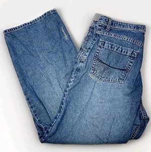 Jeans Billabong Vintage Relajados Rectos 33x30 100% Algodón Y2K Surf Skate Sueltos - Imagen 1 de 22