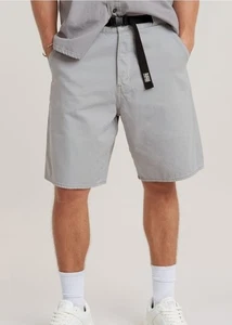 G-Star Raw Shorts Men's size 33 Relaxed-Fit Belted Travail Gray - Picture 1 of 7