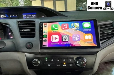 Apple Carplay For 2012-2015 Honda Civic Car Stereo Radio Android 15.0 GPS Cam - Изображение 1 из 4