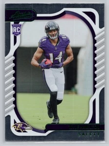 Panini Absolute #138 2022 Kyle Hamilton Green Baltimore Ravens - Imagen 1 de 2