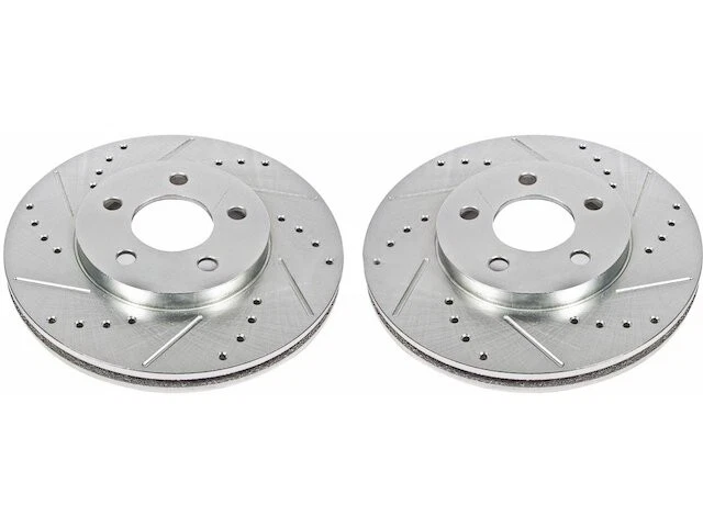 Juego de rotor de freno delantero Power Stop 66KCWB75 para Chrysler Neon 2000 2001 Foto 1 de 1