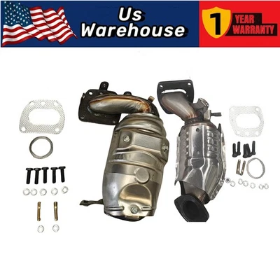 2x Catalytic Converters for Toyota Highlander Sienna Lexus RX350 3.5L 2016-2022 - Image 1 of 4
