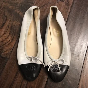 Authentic Chanel Women’s Ballet Flats - Picture 1 of 10