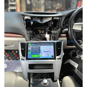 4+64G Android 15 GPS Carplay Head unit FM BT For Subaru Legacy Outback 2009-2014 - Picture 1 of 21