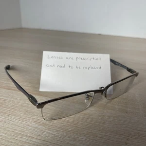 Ray-Ban RB8406 2502 Anteojos Fibra de Carbono Plata PIEZAS Solo 53-17-140 - Imagen 1 de 11