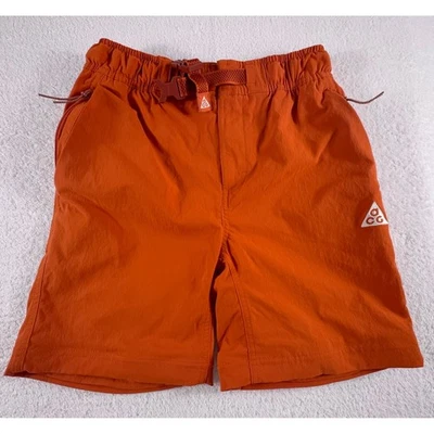 Pantalones Cortos Nike ACG Juveniles Grandes Naranja Blanco Senderismo Utilidad Cinturón Foto 1 de 4