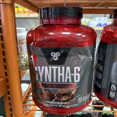 Протеиновый порошок для молочного коктейля BSN Syntha-6, шоколад — 5 фунтов поврежден!!exp-2027 - Изображение 1 из 4