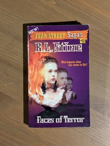 RL Stine Fear Street Sagas ya horror book series #13 Faces Of Terror 1st Edition - Bild 1 von 4