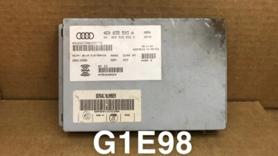 2004 2005 2006 2007 AUDI A4 A6 D3 - XM UNIDAD MÓDULO RADIO SATÉLITE 4E0035593A Foto 1 de 4