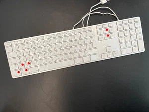 APPLE Keyboard A2143 USB Tastiera non Funzionante - Foto 1 di 2