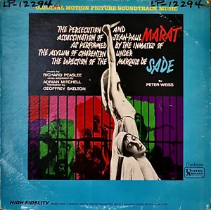 MARAT/SADE FILM SOUNDTRACK - NM1967LP - Bild 1 von 1