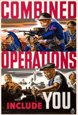 WW2 British Militaria - WWII Propaganda Poster Replica - Wood Framed or Unframed