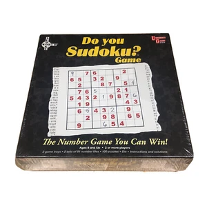 Do you know Sudoku? Game (University Games) NEW, Made In USA, Free Shipping - Picture 1 of 3