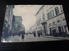 Cartolina di Barletta (Bt), Corso Garibaldi. Viaggiata 1928.