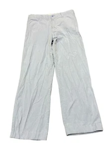 Geoffrey Beene Mens Blue Flat Front Casual Pants Size 32 x 29 - Picture 1 of 4