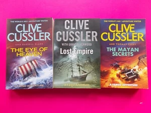 Eye Of Heaven Lost Empire & The Mayan Secrets By Clive Cussler A FARGO ADVENTURE - Picture 1 of 4