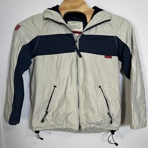 Vintage ABERCROMBIE FITCH A/92 Jacke Herren Medium hellbraun Fleece gefüttert Gorpcore Y2K - Bild 1 von 10