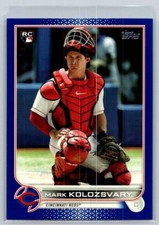 2022 Topps #536 Mark Kolozsvary Royal Blue NM+