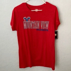 NFHS Mountain View Toros Short Sleeve T-Shirt, Size Large - Picture 1 of 10