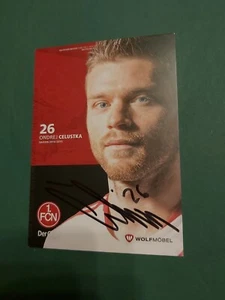 1.FC Nürnberg , O. Celustka , Autogrammkarte , Fussball - Bild 1 von 2