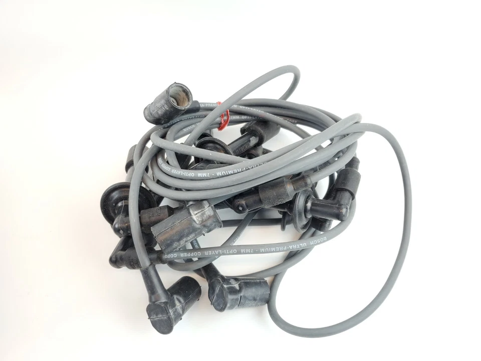 Juego de cables de bujías de silicona originales Bosch Porsche 911 1987-1989 09262 NOS Foto 1 de 2