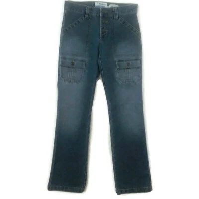 Old Navy Blue Jeans Womens Juniors Size 2 Stretch Cotton Blend Blue Denim - Image 1 of 4