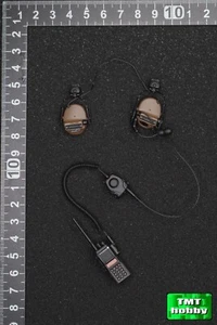 1:6 Scale DAM 78100 Russian Spetsnaz FSB Sniper - COMTAC III Headset w/ VX Radio - Picture 1 of 2