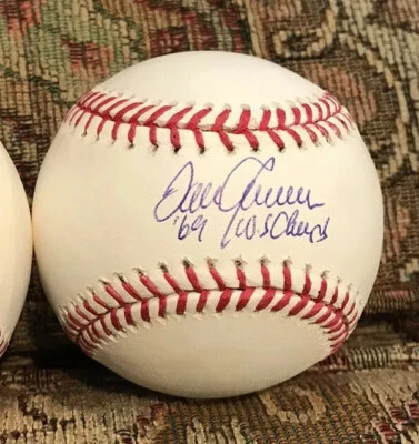 TOM SEAVER SIGNED AUTOGRAPHED  BASEBALL INSCRIBED ‘69 WS Champ PSA Sticker Only - Image 1 of 3