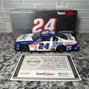 Vintage Ricky Hendrick 2000 Monte Carlo Team GMAC Racing 1:24 Stock Car Limited - Picture 1 of 14