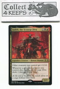 Judith the Scourge Diva Promo Pack Non-Foil Ravnica Allegiance Rare Near Mint - Picture 1 of 2