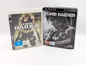 Tomb Raider Collector’s Steel Book Case Slipcase + Underworld PS3 Game Bundle - Picture 1 of 7