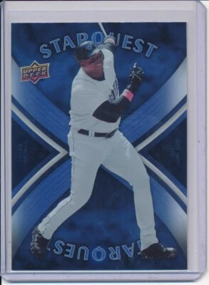 FRANK THOMAS 2008 UPPER DECK SERIES 1 STARQUEST BLUE RARE #SQ-25 - Image 1 of 2