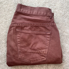 Bullhead Denim Co Men's Size 32 Maroon Skinny Stretch Jeans