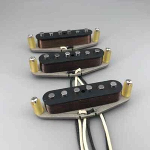 Electric Guitar Pickups Alnico 5 Single Coil Pickups Copper Wire Reverse Winding - Foto 1 di 15